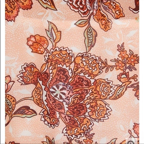 NWT Torrid Lexie Pink Floral Chiffon Tunic Blouse Top - Picture 6 of 6